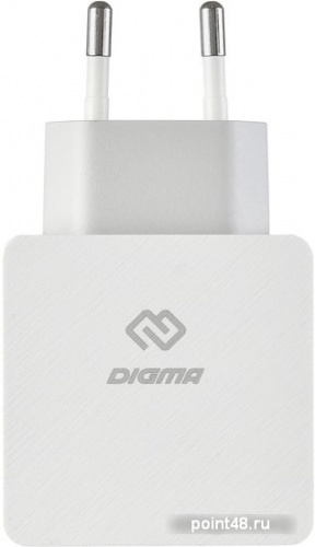 Сетевое зар./устр. Digma DGPD-18W-WG QC3.0 3A PD универсальное кабель USB Type C белый (DGPD-18W-WG) в Липецке фото 2