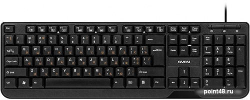 Купить Клавиатура + мышь SVEN KB-S330C черный (104+12Fn)+3кл, 1200DPI) в Липецке фото 3