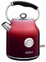 Купить Чайник электрический Kitfort КТ-679-3 1.7л. 2200Вт фиолетовый (корпус: нержавеющая сталь) в Липецке