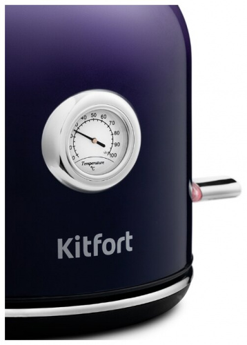 Купить Чайник электрический Kitfort КТ-679-3 1.7л. 2200Вт фиолетовый (корпус: нержавеющая сталь) в Липецке фото 16