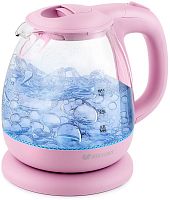 Купить Чайник электрический Kitfort КТ-653-2 1л. 1100Вт розовый (корпус: пластик/стекло) в Липецке