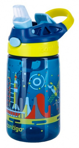 Купить Бутылка Contigo Gizmo Flip 0.42л синий/желтый пластик (2116114) в Липецке