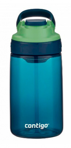 Купить Бутылка Contigo Gizmo Sip 0.42л синий/зеленый пластик (2136779) в Липецке