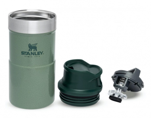 Купить Термокружка Stanley Classic Trigger Action 0.25л. зеленый картонная коробка (10-09849-009) в Липецке фото 3