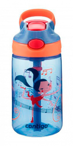 Купить Бутылка Contigo Gizmo Flip 0.42л синий/оранжевый пластик (2116116) в Липецке