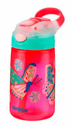 Купить Бутылка Contigo Gizmo 0.42л розовый/зеленый пластик (2115036) в Липецке фото 3
