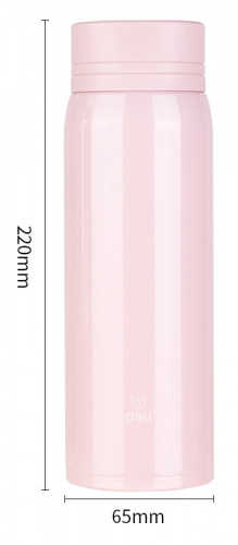 Купить Термос Deli 17654pink 0.480л. розовый в Липецке фото 3