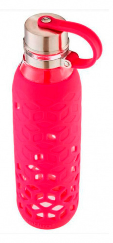 Купить Бутылка Contigo Purity 0.59л розовый стекло/силикон (2095681) в Липецке фото 2