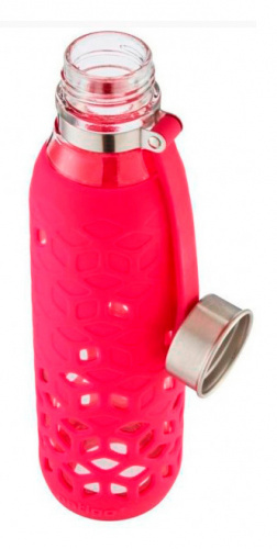Купить Бутылка Contigo Purity 0.59л розовый стекло/силикон (2095681) в Липецке фото 3
