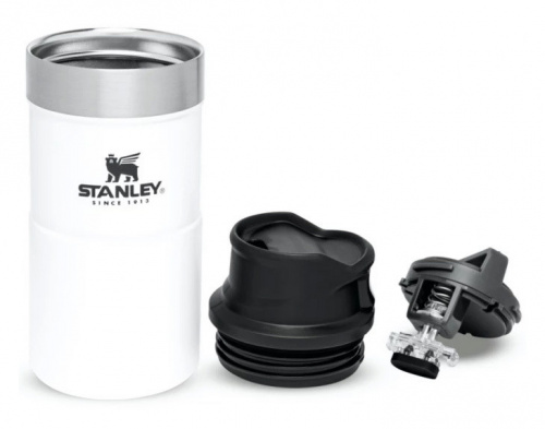 Купить Термокружка Stanley Classic Trigger Action 0.25л. белый картонная коробка (10-09849-011) в Липецке фото 3
