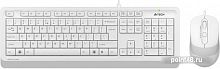 Купить Клавиатура + мышь A4 Fstyler F1010 клав:белый/серый мышь:белый/серый USB Multimedia в Липецке