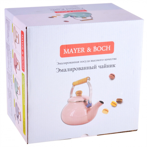 Купить MAYER&BOCH 29488 Чайник Эмаль 2,5 л с крышкой в Липецке фото 4