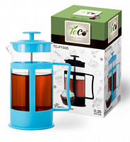 Купить Заварочный чайник TECO TС-P1035-BU (голубой/синий) 0,35л в Липецке