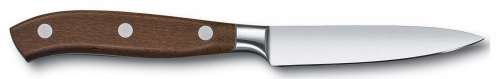 Купить Нож кухонный Victorinox Grand Maitre (7.7200.10G) кованый столовый лезв.100мм прямая заточка дерево подар.коробка в Липецке фото 2