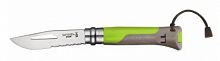 Купить Нож перочинный Opinel Outdoor Earth №08 8VRI (001715) 190мм салатовый/серый в Липецке