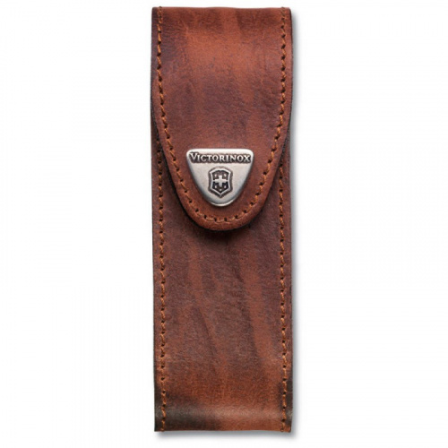 Купить Чехол из нат.кожи Victorinox Leather Belt Pouch (4.0547) коричневый с застежкой на липучке без упаковки в Липецке