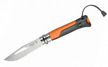 Купить Нож перочинный Opinel Outdoor Earth №08 8VRI (001577) 190мм оранжевый/серый в Липецке