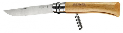 Купить Нож перочинный Opinel Tradition №10 10VRI со штопором (001410) 230мм дерево в Липецке