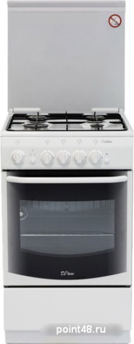 Плита Газовая De Luxe 5040.36г белый в Липецке