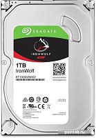 Жесткий диск Seagate Original SATA-III 1Tb ST1000VN002 NAS Ironwolf (5900rpm) 64Mb 3.5