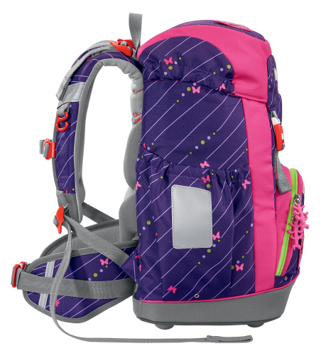 Купить Ранец Step By Step Grade Shiny Butterfly фиолетовый/розовый 4 предмета в Липецке фото 3