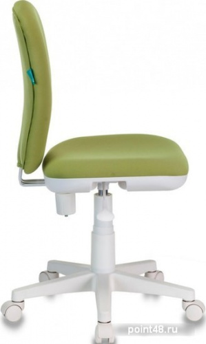 Кресло детское Бюрократ KD-W10/26-32 светло-зеленый 26-32 (пластик белый) фото 3