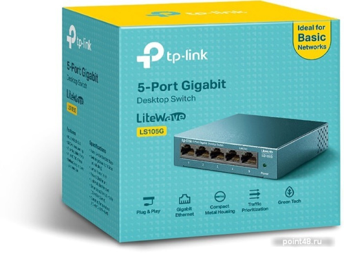 Купить Коммутатор TP-Link LS105G 5G неуправляемый в Липецке фото 3