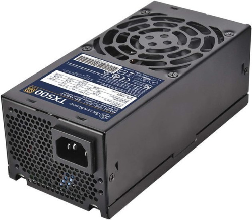 Блок питания SilverStone SST-TX500-G 500W, TFX, 80 PLUS Gold, 80mm FAN 18dBA, RTL  (810454) {8}