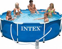 Купить Каркасный бассейн Intex Metal Frame 305х76 (56999/28202) в Липецке