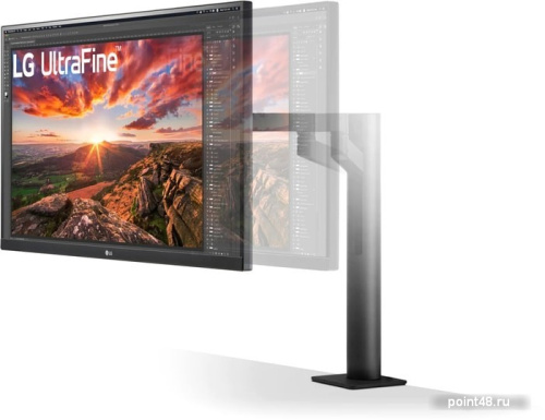 Купить Монитор LG 27  UltraFine 27UN880-B черный IPS LED 16:9 HDMI матовая 1000:1 350cd 178гр/178гр 3840x2160 D-Sub FHD 4.6кг в Липецке фото 3