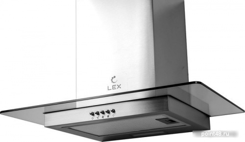 Купить Вытяжка каминная Lex APOLLO N 600 нержавеющая сталь/стекло прозрачное управление: кнопочное (1 мотор) в Липецке