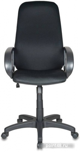 Кресло руководителя Бюрократ CH-808AXSN/LBL+TW-11 черный искусст.кожа/сетка фото 2
