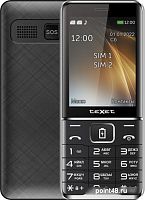 Кнопочный телефон TeXet TM-D421 (черный) в Липецке
