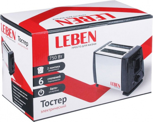 Купить Тостер Leben 475-152 в Липецке фото 3