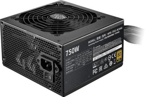 Блок питания Cooler Master MWE Gold V2 750 MPE-7501-ACAAG-EU 750W 80 Plus Gold, RTL {5}, (105771) фото 3