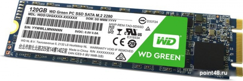 SSD WD Green M.2 2280 120GB [WDS120G1G0B] фото 2
