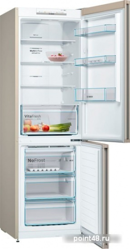 Холодильник Bosch KGN36NK21R бежевый (двухкамерный) в Липецке фото 2