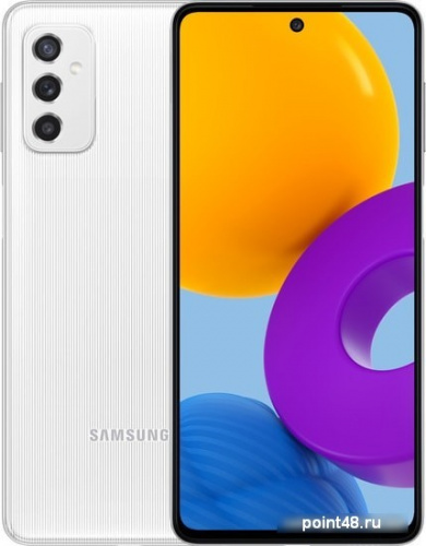 Смартфон Samsung SM-M526 Galaxy M52 128Gb 6Gb белый моноблок 3G 4G 6.7 1080x2400 Andro  11 64Mpix 802.11 a/b/g/n/ac NFC GPS GSM900/1800 GSM1900 TouchSc в Липецке