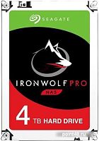 Жесткий диск Seagate Original SATA-III 4Tb ST4000NE001 NAS Ironwolf Pro (7200rpm) 256Mb 3.5