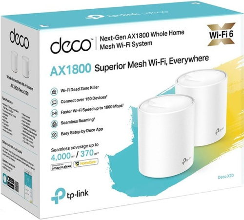 Купить Wi-Fi система TP-Link Deco X20 (2 шт.) в Липецке фото 3