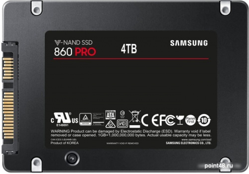 Накопитель SSD Samsung SATA III 4Tb MZ-76P4T0BW 860 Pro 2.5 фото 2
