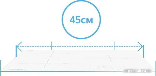 Индукционная варочная поверхность Weissgauff HI 430 W белый в Липецке фото 2
