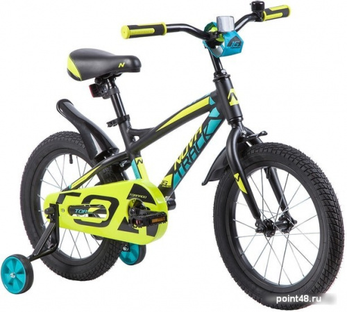 Купить Детский велосипед Novatrack Tornado 16 (черный/желтый, 2019) в Липецке на заказ фото 2