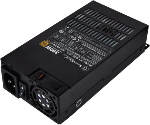 Блок питания SilverStone SST-FX350-G Flex Series, 350W, 80 Plus Gold PC Power Supply, Low Noise 40mm fan (225912)