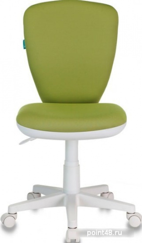 Кресло детское Бюрократ KD-W10/26-32 светло-зеленый 26-32 (пластик белый) фото 2