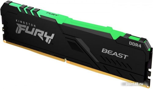 Оперативная память Kingston FURY Beast RGB 2x8GB DDR4 PC4-25600 KF432C16BBAK2/16 фото 3