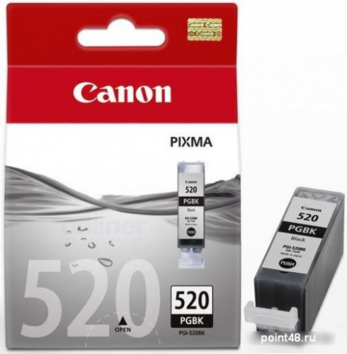 Купить Картридж струйный Canon PGI-520BK 2932B004 черный для Canon iP3600/4600/MP540/620/630/980 в Липецке фото 2