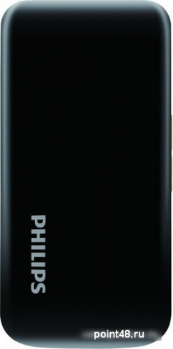 Мобильный телефон Philips E255 Xenium 32Mb черный раскладной 2Sim 2.4 240x320 0.3Mpix GSM900/1800 GSM1900 MP3 FM microSD max32Gb в Липецке фото 2