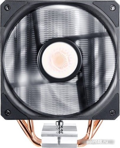 Кулер ЦП COOLER MASTER RR-2V2E-18PK-R1 LGA1150/LGA1151/LGA1155/LGA1156/LGA1200/LGA1366/LGA2011/LGA2011-3/LGA2066/LGA775/SAM2/SAM3/SAM3+/SAM4/SFM1/SFM2/SFM2+ 62 фут3/мин Вес 0.9 кг RR-2V2E-18PK-R1