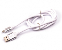 Купить Кабель HARPER SCH-330 WHITE (MICRO-USB, 1м, оплетка силикон) в Липецке